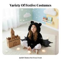Winged Singlesie Halloween Themed Character Costume Single-Piece Design