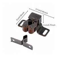 10 Pieces Ball Latch Easy to Install Cabinet Roller Latch
