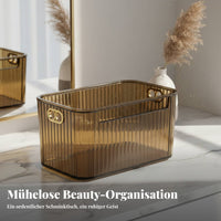 Clear Storage Box with Lid High Clarity Transparent Lidded Container