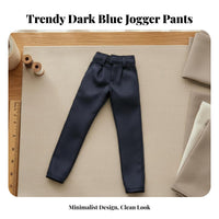 1/6 Scale Doll Pants Cuffed Ankles 1/6 Scale Pants Trendy Design