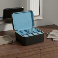Zippered Watch Case Zip-Around Jewelry Box Portable