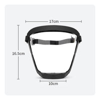 Anti Fog Face Visor Shock Resistant Full Face Safety Visor Fits over Glasses