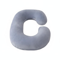 Side Pillow Detachable Bedding Accessory Soft Velvet Material for Women
