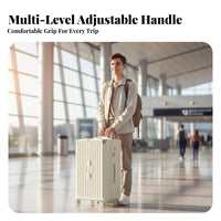 Hard Shell Suitcase Flexible Dividers Trolley Case Wet/Dry Separation