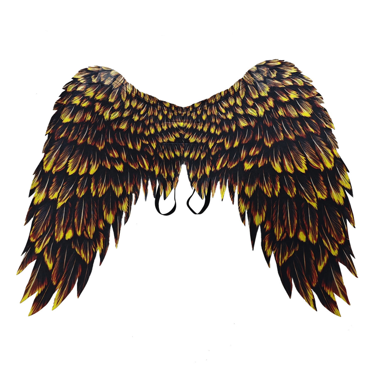 Costume Feathered Appendages with Straps Nonwoven Angel Feathered Appendages Lightweight for Carnival