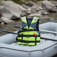 Adult Life Vest High Visibility Colors Water Safety Vest Long-Lasting for Adults