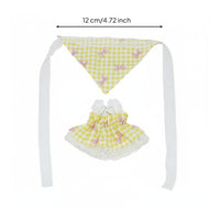 10cm Doll Dress Set Variety of Styles Doll Bandana and Dress Set Ideal Gift