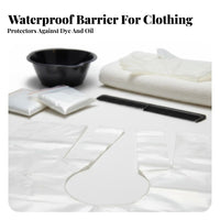 Thickened Material Disposable Hair Dyeing Cape Hygienic Disposable Hair Dye Apron Tear-Resistant for Barbers, Adults, Barbershop, Shampooing