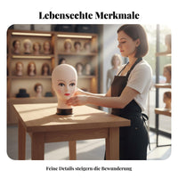 Hairpiece Display Head Lightweight Female Mannequin Head Sturdy for Salon