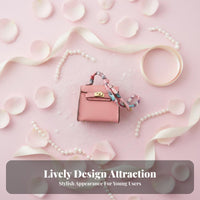 Cute Design Mini Handbag Keychain Decorative Charms Handbag Shaped Charm Multi-Functional for Women, Girls, Car Keys, Daily Use, Travel