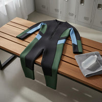 Women's Long Sleeve Wetsuit Quick-Dry Full Full-Coverage Bathe Shirt Long Sleeve Single Piece Sun Protection Single Piece Front