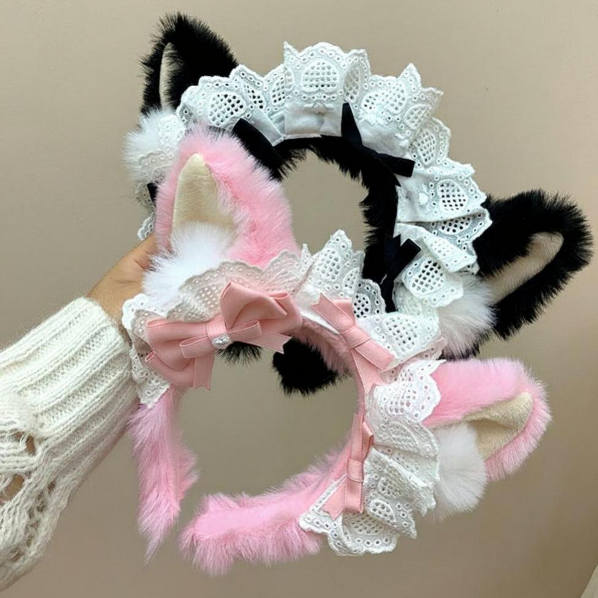 Women's Plush Corgi Ears Headband, Soft, Cute, Fashion