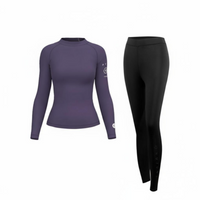 Women's Rash Guard Long Sleeve Water Shirt UPF 50+, Beach