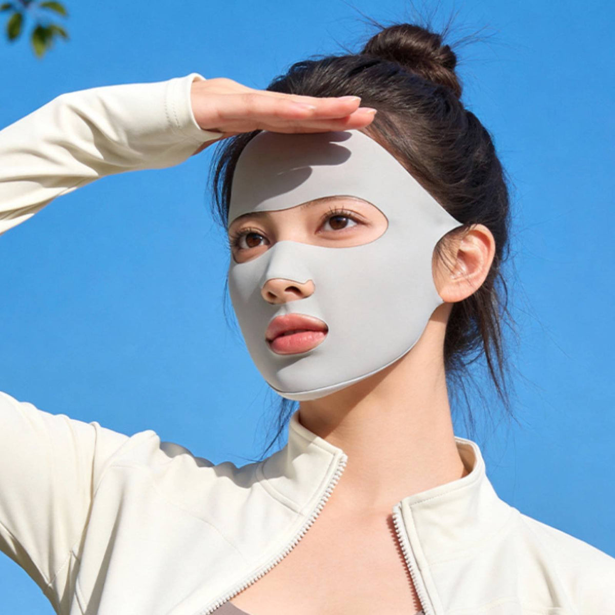 uncoveredFace Sun Protection Mask Quick-Dry Kids Face Cover Sweat Wicking