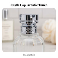 Empty Glass Spray Bottle Portable Refillable Glass Perfume Bottle for Travel