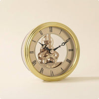 Round Clock Insert Transparent Case Clock Face Insert Decorative Home Decor