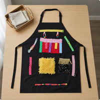 Fidget Apron Textural Sensory Play Apron Soft Material Care Item