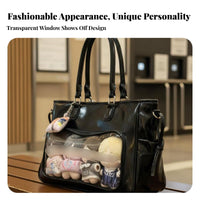 Large Capacity Ita Bag Multiple Compartments Concert Fan Backpack Adjustable Straps for Korean K-Music Fans, Teenagers, Concerts