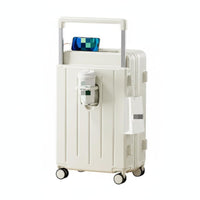 Multifunctional Luggage Lightweight Hardside Carry-on Organized Interior