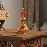 Middle Eastern Perfume Bottle Exquisite Craftsmanship for Dressing Table, Women