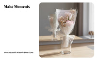 Soap Flower Bouquet Beautifully Wrapped Romantic Artificial Flowers for Mother, Women, Birthday, Anniversary, Home Decor