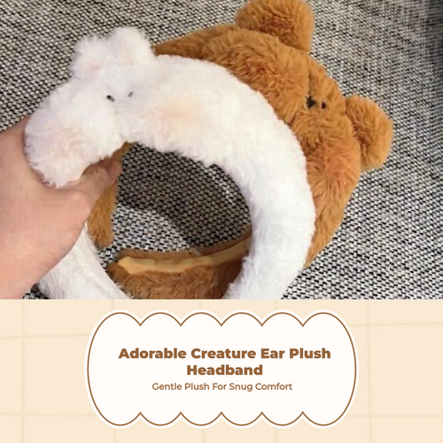 Cute Plush Headband for Kids, Girls, Birthday, Daily Wear