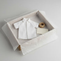 White Doll Blouse Easy to Match Toy Clothing Washable