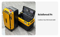 Front-Accessing Luggage Large Capacity Trolley Case Expandable Design