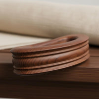 Carbonized Wood Massage Board Full Body Use Gua Sha Portable for Spa