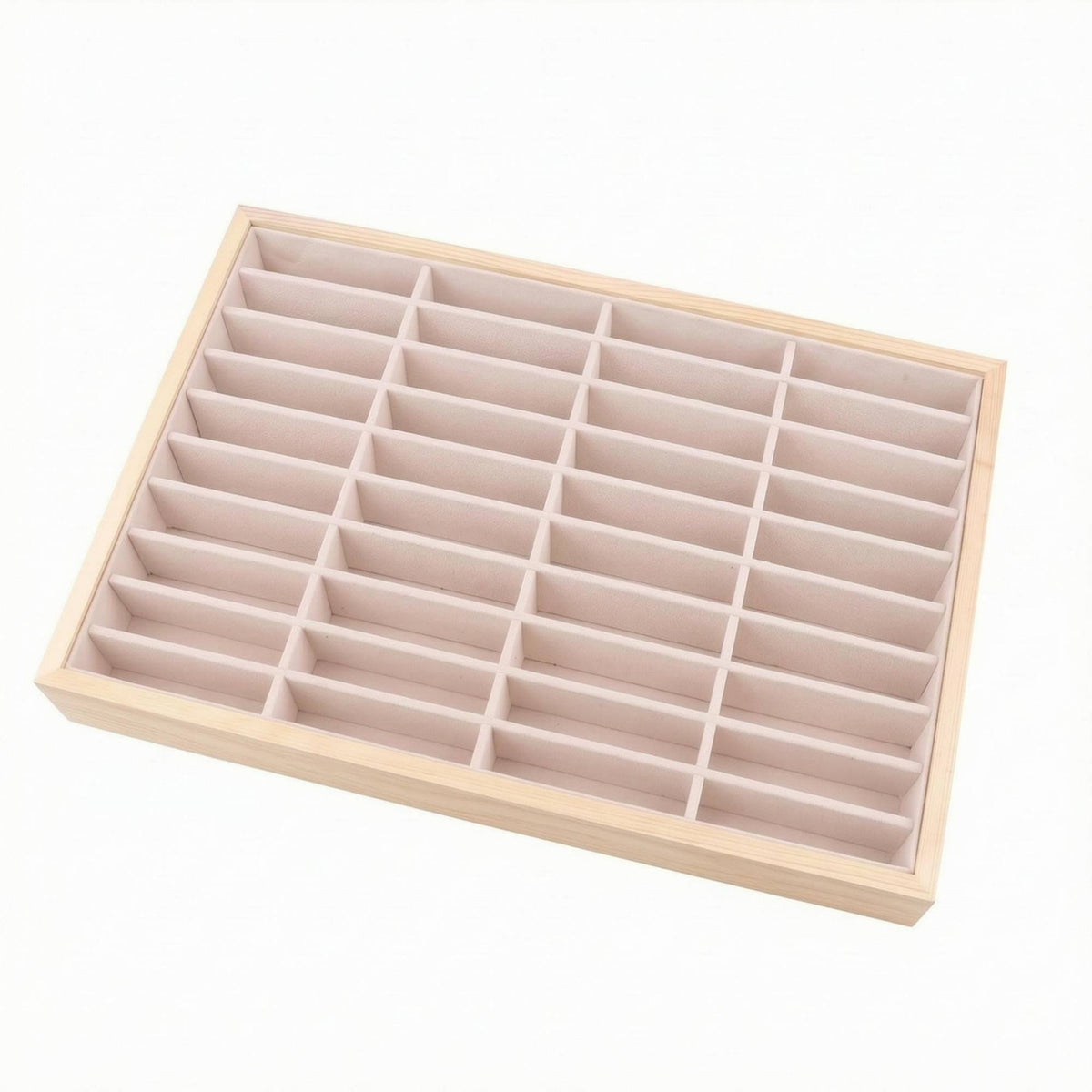 Bracelet Display Tray 40-Slot Jewelry Display Tray Textile-Lined-Lined