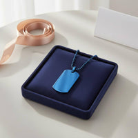 Mirror Finish Dogs Tag Necklace Dogs Tag Necklace Gift Ready Fashion Jewelry