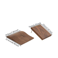 Walnut Jewelry Display Board Elegant Showcase Necklace Display Board