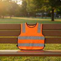Children's Reflective Vest Breathable Kids High Visibility Vest Long-Lasting