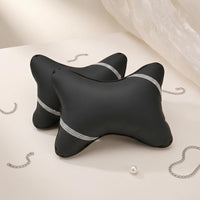 2 Pieces Crystal Car Seat Headrest Cushion for Women