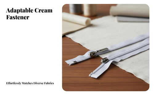 Includes Sliders White Separating Zipper Long-Lasting Slide Fastener Wear-Resistant Garment Component Effortless Sliding for Tailors, Clothing Manufacturers, Handicraft Enthusiasts, Jackets, Sportswear, Tents, Bag Making