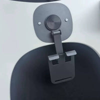 U-Shaped Nail Arm Rest PU Leather Tilted Manicure Hand Rest Lamp Space