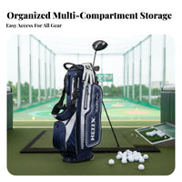 Sport Stand Bag with Wheels Large Capacity Retractable Sport Travel Bag Double Shoulder Straps Sturdy-Duty