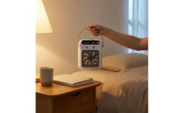 Mini Air Cooler Fan Metal Grille Humidifying Fan Quiet Functioning