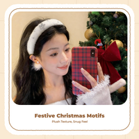 Ice Crystal Headband, Plush, Winter, Christmas, Sparkling