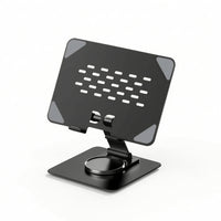 Tablet Stand, with Rotating Base Secure Tablet Holder with Rotating Base for Desk