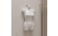 Hollow Rear Mannequin Shell Lightweight Swimsuit Display Hanger Hollow Rear Mannequin Stackable Hanging Figure Form Rotating