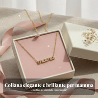 Mama Necklace Hypoallergenic Mom Letter Necklace Nickel-without for Moms, Moms
