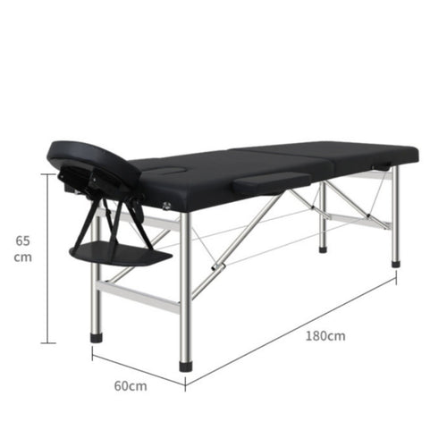 Portable Massage Bed Heavy Duty Portable Physical Salon Bed Padded Cushion Health Equipment for Estheticians