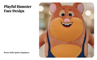 ambulatory Hamster Costume Inflatable Design character costume Outfit Full torso Coverage