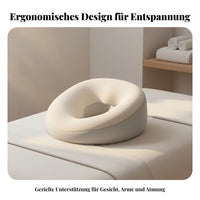 Massage Face Cradle Supportive Memory Foam Face Cradle Ergonomic Design