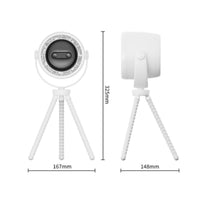 Attach-on Mini Fan Display Personal Cooling Device Easy to Clean for Bar