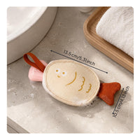 Foam Bath Net Double-Sided Marine-Animal-shapedShaped Scrubber Rich Lather