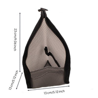 Standing Toiletry Bag Waterproof Toothbrush Pouch Lightweight Grooming Brush Holder for Washroom
