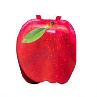 Red Apple Costume Printed Apple-Shaped Costume Shoulder Straps