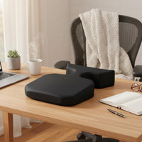 Breast Relief Plush-Soft Material Cross-Shaped Prone Pillow Long-Lasting PU